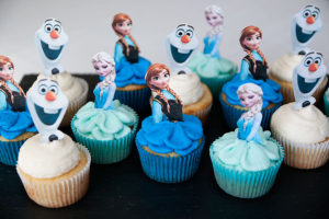 frozen cupcake