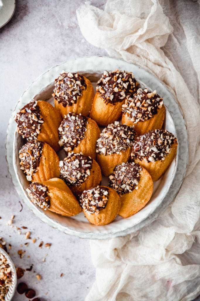 Madeleines au beurre frais façon Bonne Maman