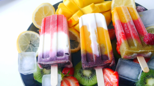 GLACE AU FRUITS SANS SUCRE FAIT MAISON