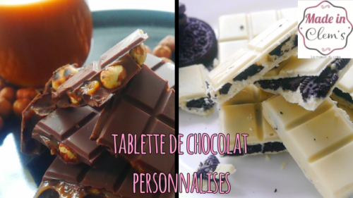 Tablette de chocolat fait maison (HOMEMADE)