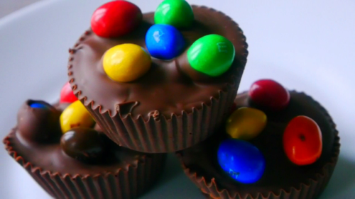 CUPCAKE SANS CUISSON AVEC 3 INGREDIENTS