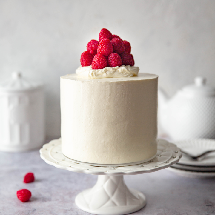 LAYER CAKE CHOCOLAT BLANC FRAMBOISES