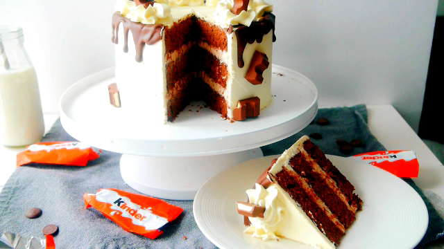 Layer Cake Kinder Chocolat Made In Clem S Layer Cake Kinder Chocolat Made In Clem S