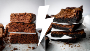 BROWNIE FONDANT VS BROWNIE MOELLEUX