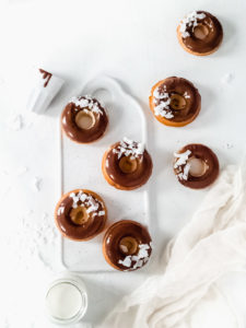 Donuts au four Glacé au chocolat