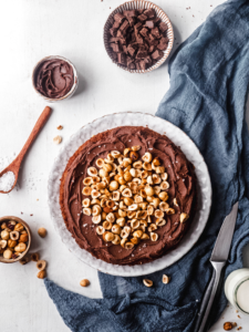 Fondant chocolat amandes et noisettes