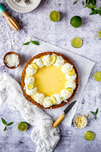 Tarte citron, coco et chocolat blanc