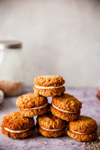 Cookies avoines et à la crème