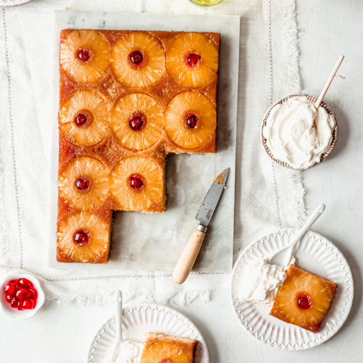 Gâteau renversé à l'ananas