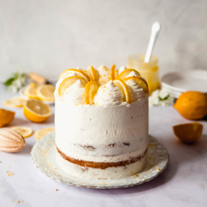 Layer cake citron doux