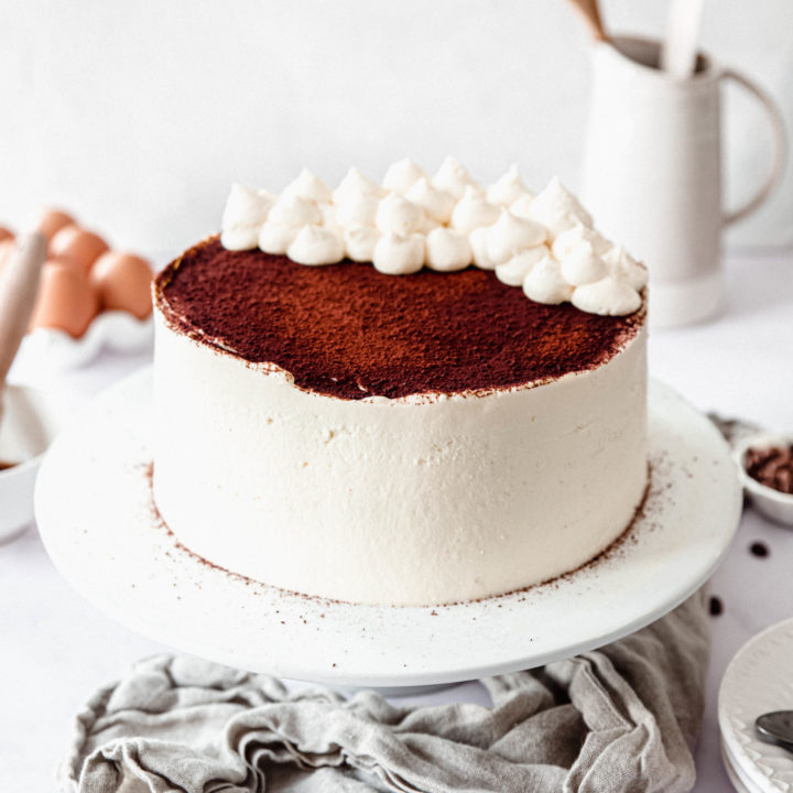 Layer cake au vrai tiramisu