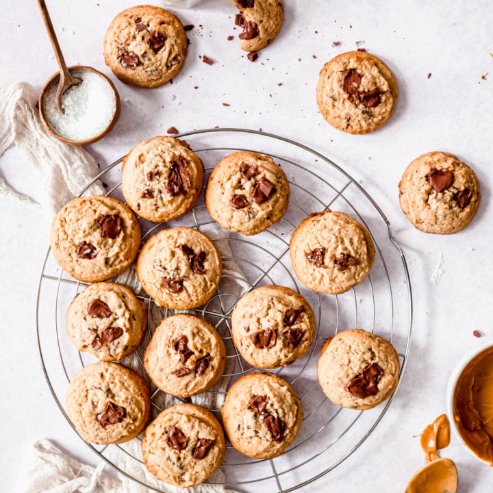 Cookies pépites de chocolat et beurre de cacahuètes